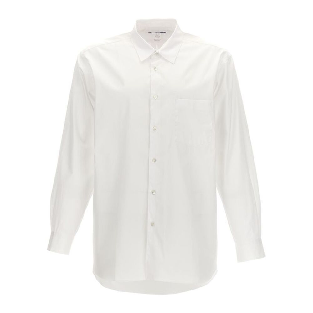 Comme Des Garçons White Cotton Men's Blouse
